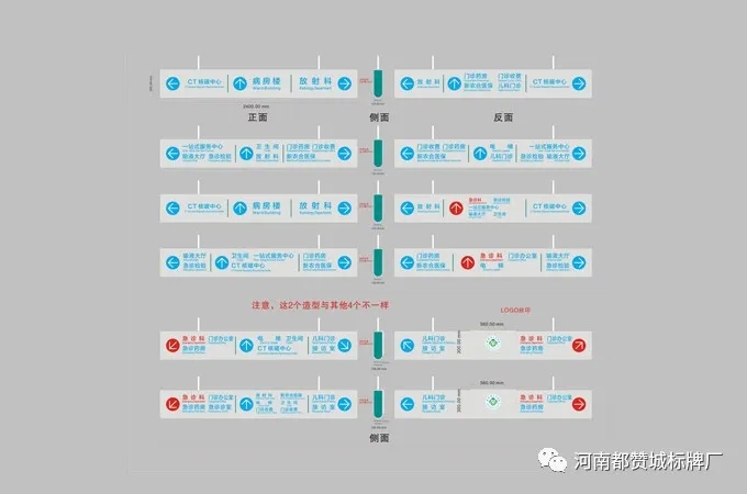 鄄城縣人民醫(yī)院標識標牌設計方案