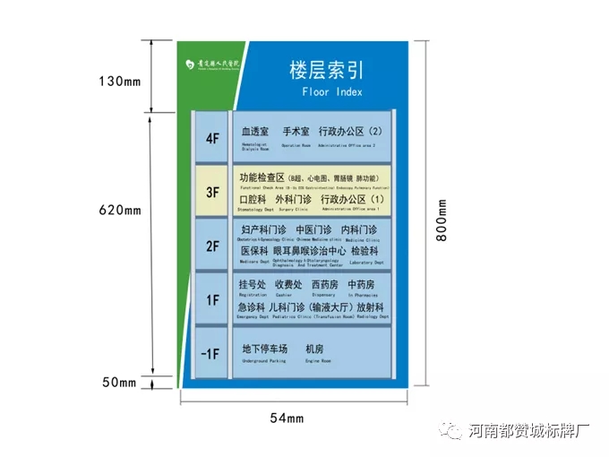 醫院標識標牌設計方案