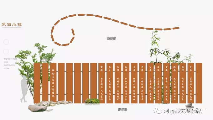 鄉(xiāng)村旅游景區(qū)禾田小鎮(zhèn)標(biāo)識(shí)導(dǎo)視系統(tǒng)設(shè)計(jì)方案