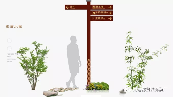 鄉(xiāng)村旅游景區(qū)禾田小鎮(zhèn)標(biāo)識(shí)導(dǎo)視系統(tǒng)設(shè)計(jì)方案