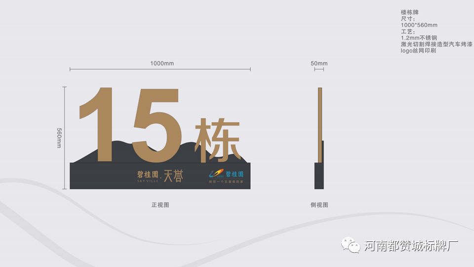 房地產小區標識標牌系統設計方案