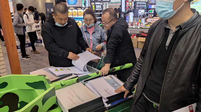 2021鄭州中原廣告展 都贊城展會第一天現場實拍