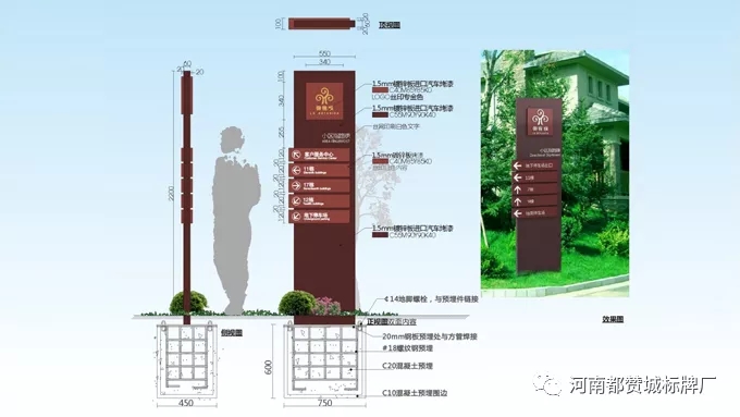 某房地產(chǎn)住宅小區(qū)標(biāo)識(shí)標(biāo)牌設(shè)計(jì)方案 戶外