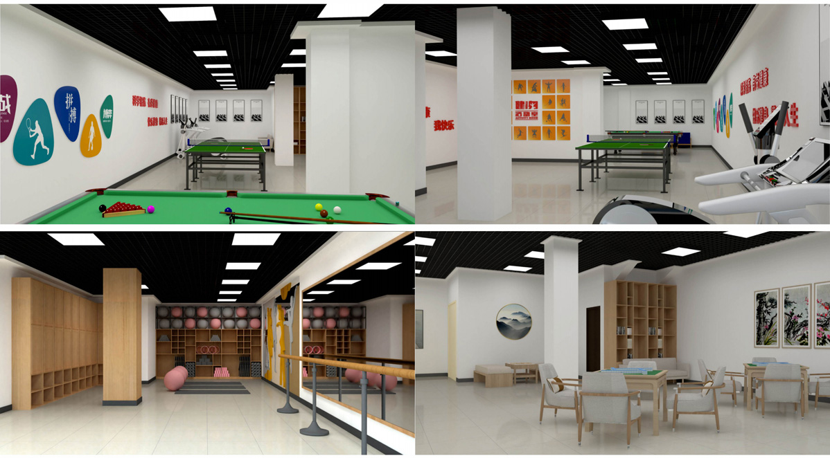 滄州熙園社區黨群服務中心標識標牌設計方案