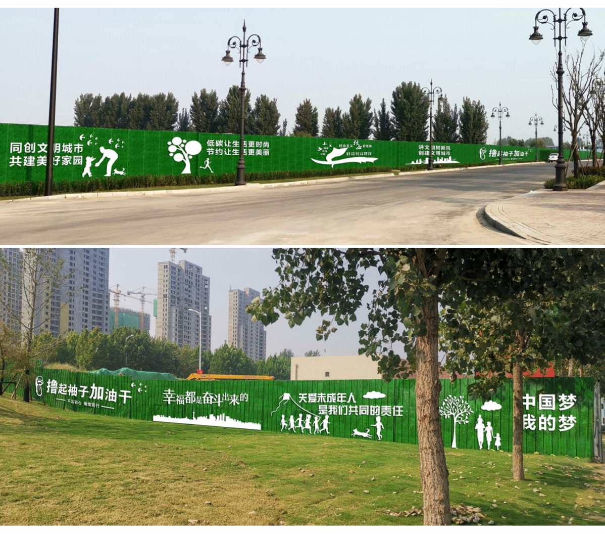 大孟鎮文明城鎮創建標識標牌設計方案