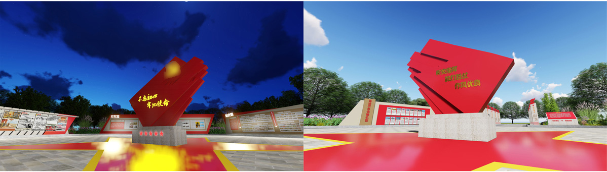 公主嶺軍史長(zhǎng)廊標(biāo)識(shí)標(biāo)牌設(shè)計(jì)方案